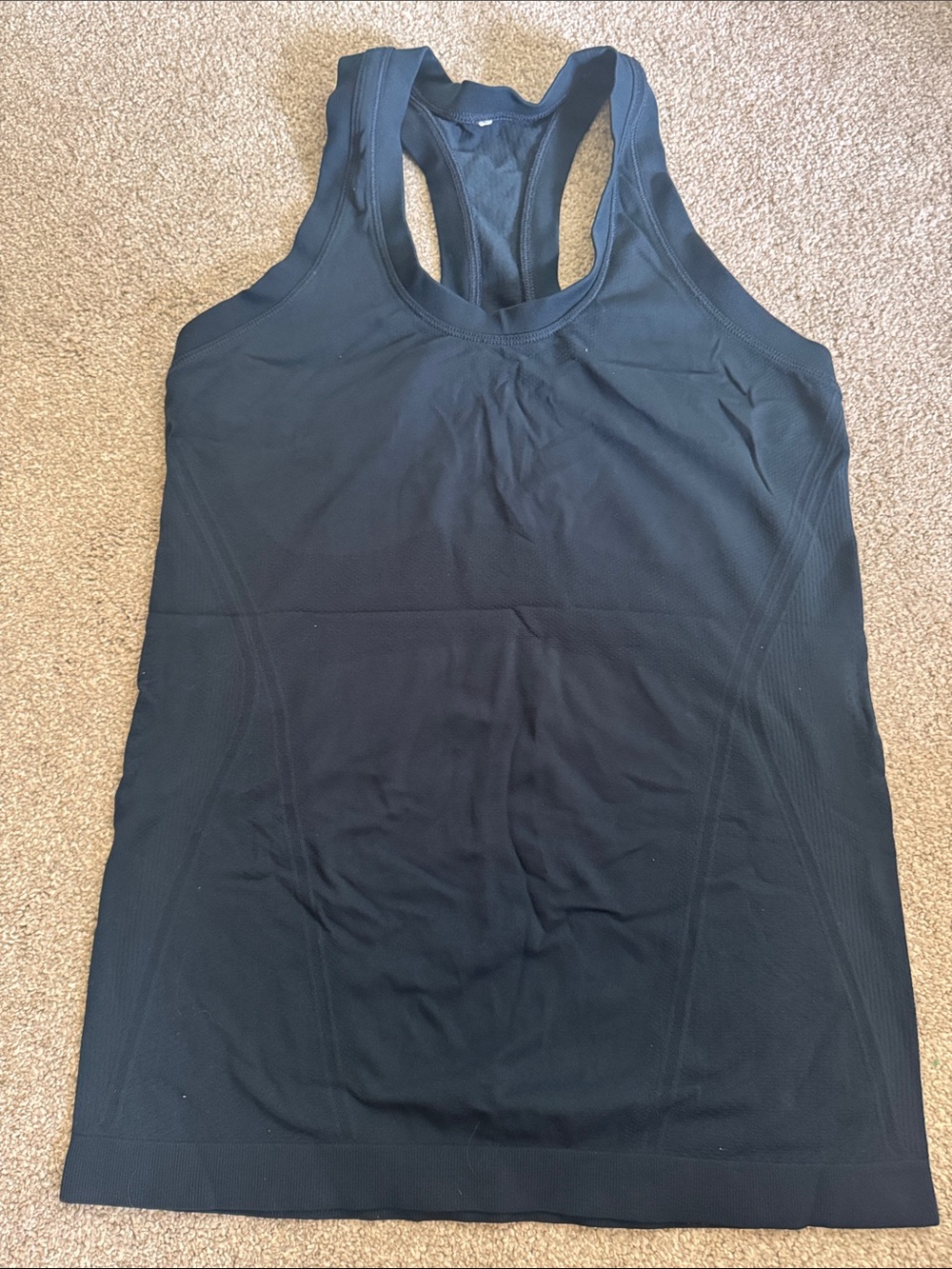Athleta Racerback Tank Top - deep teal green
